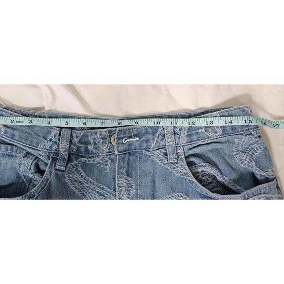 THISISNEVERTHAT Men's Paisley Printed Denim Jeans Size Medium - Picture 8 of 12